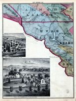Map 010, Redwood, Almaden, Llagas, Uvas, Gilroy, Adams, Live Oak, Santa Clara County 1876